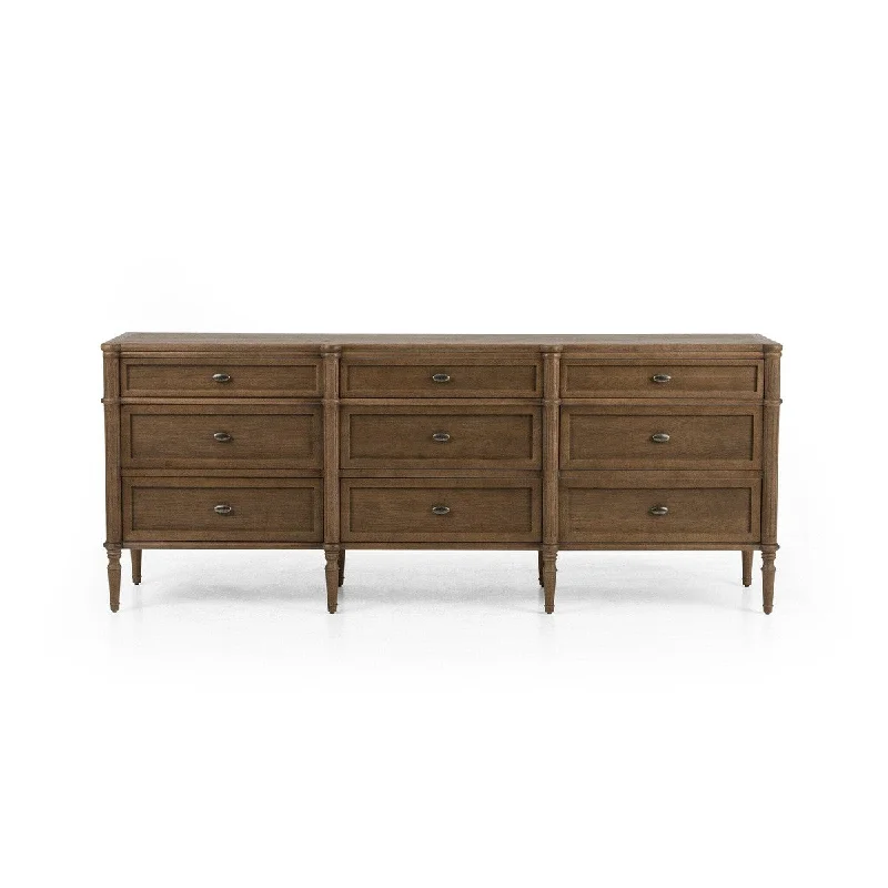 Rhett 9 Drawer Dresser - Toasted Oak Tunics Summer linen