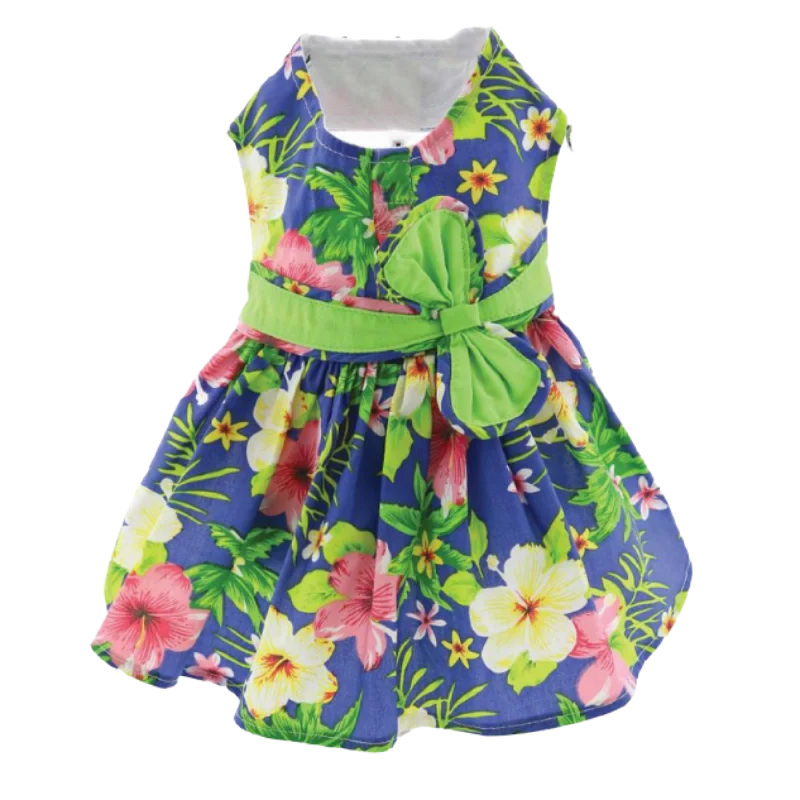 Dress | Blue Hawaiian Hibiscus
