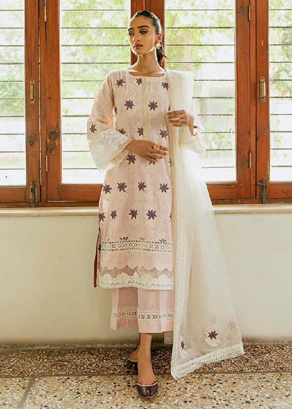 Kameez Trouser and Organza Dupatta Pakistani Eid Dress Trousers Floral Bohemian
