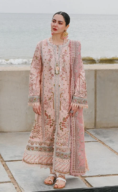 Embroidered Pakistani Dress in Kameez Trouser Style Trousers chic elegant