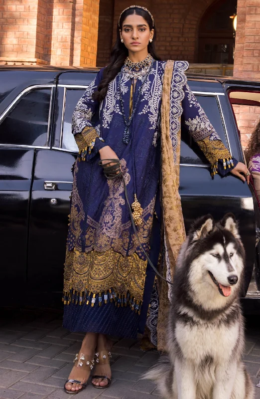 Embroidered Lawn Dress in Kameez Trouser Dupatta Style Trousers Essential Wardrobe