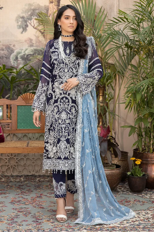 Embroidered Kameez Trouser Pakistani Chiffon Dress Trousers Handmade Artisanal
