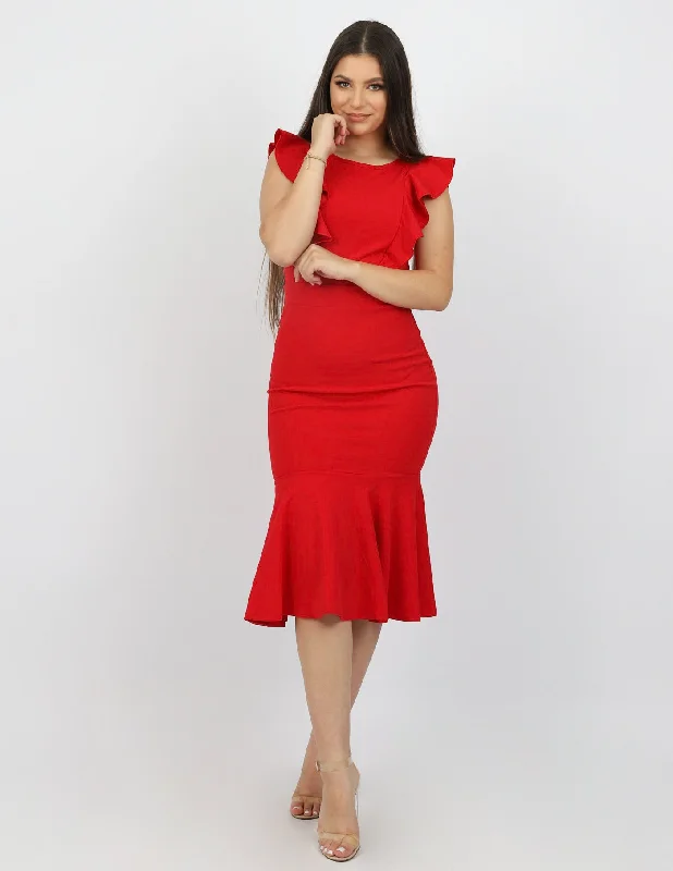 Maisa Frill Dress