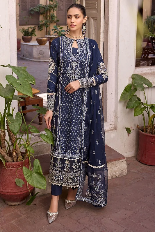 Pakistani Eid Dress in Blue Embroidered Long Kameez Trousers Trousers Canvas Durable Pakistani Eid Dress in Blue Embroidered Long Kameez Trousers Trousers Canvas Durable