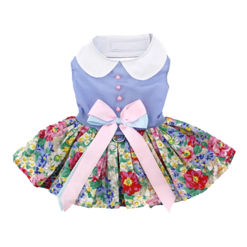 Dress | Blue & White Pastel Pearls