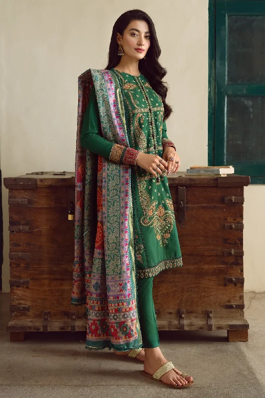 Kameez Trouser Dupatta Pakistani Green Dress for Eid Trousers cozy comfortable