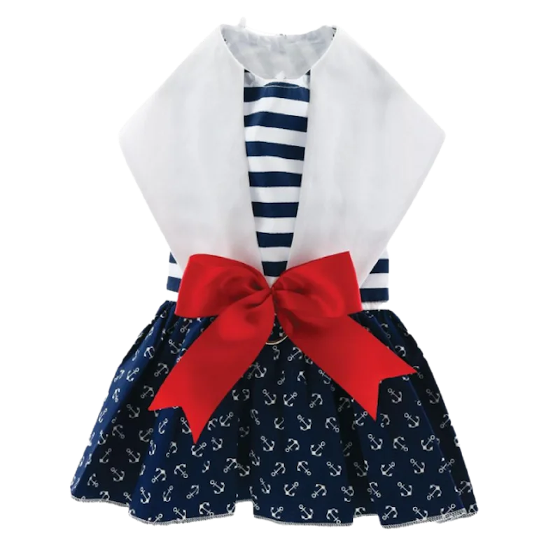 Dress | Nautical Navy