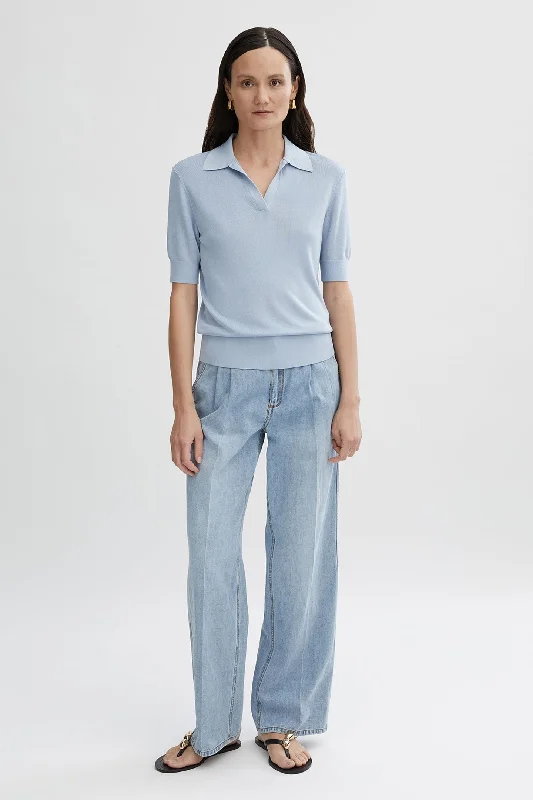 Dakota Knit Tee Terry Blend Velvet Blend Canvas Blend
