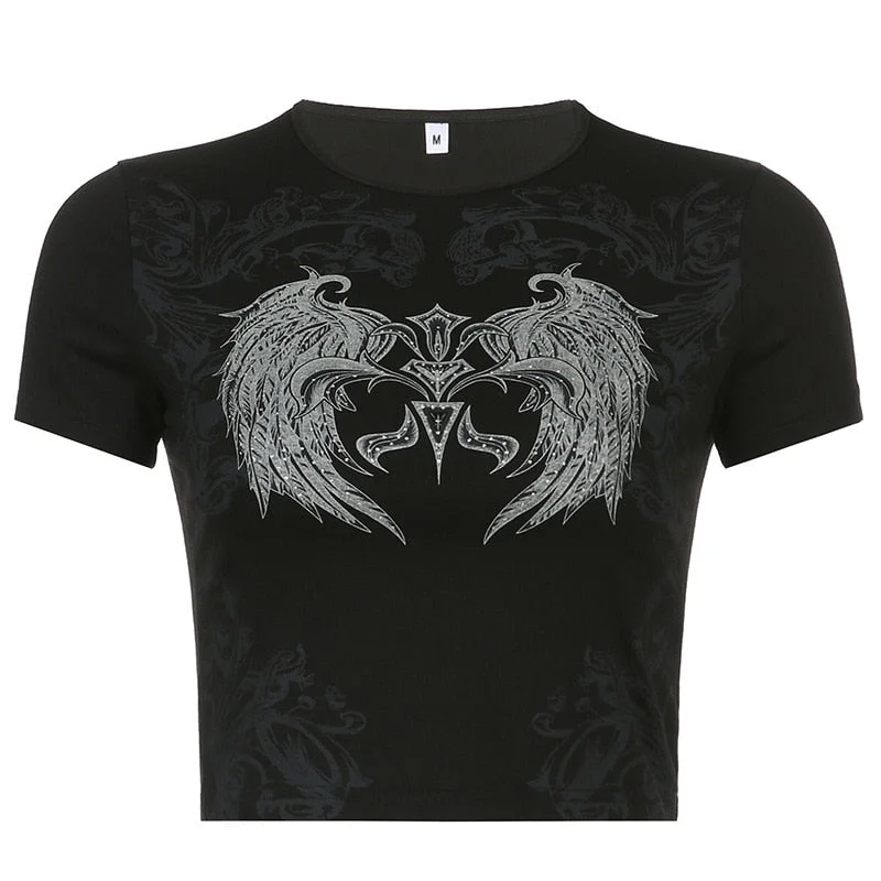 Graphic Print Slim Tee Tops Faux Fur Fabric Real Fur Fabric Shearling Fabric