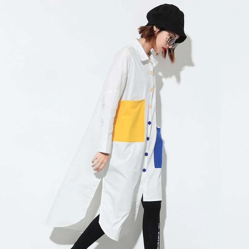 Loose Funky Oversized Shirt Anti-Shrink Durable Soft